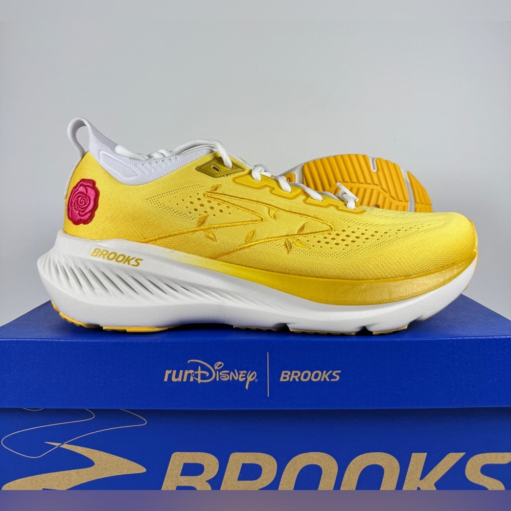 Brooks Glycerin 23 Belle Womens 11.5 Men 10 Run Disney Shoes Princess Belle